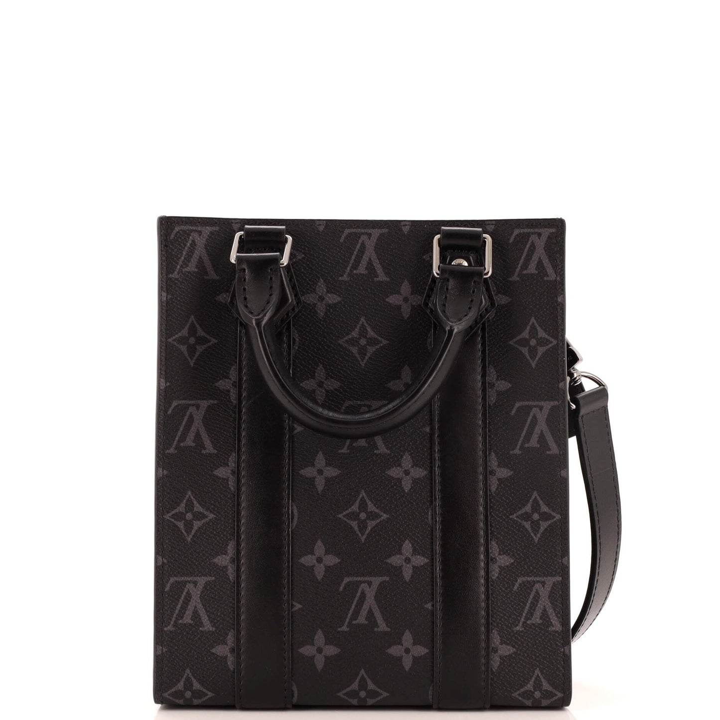 Louis Vuitton Sac Plat Bag Monogram Eclipse Canvas Mini