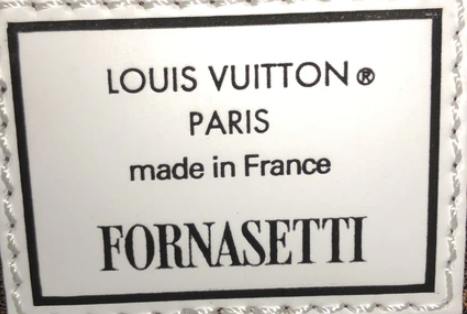 Louis Vuitton Alma Handbag Limited Edition Fornasetti Architettura Print Leather and Monogram Canvas BB