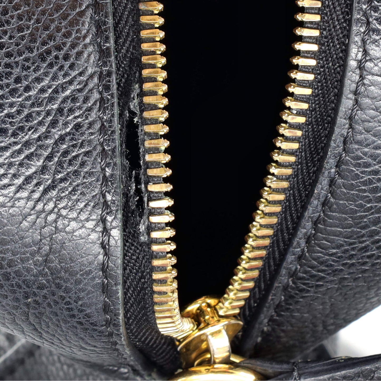Louis Vuitton Saintonge Handbag Monogram Empreinte Leather