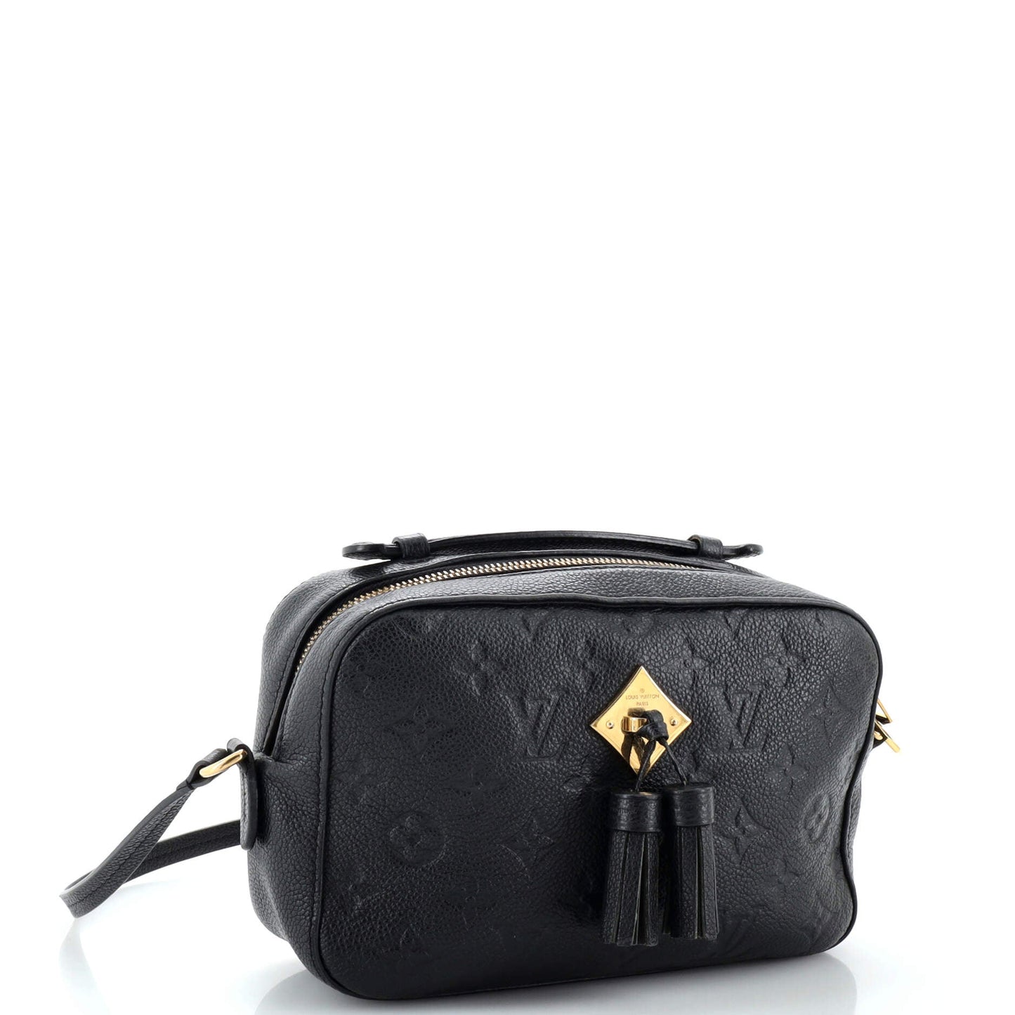 Louis Vuitton Saintonge Handbag Monogram Empreinte Leather