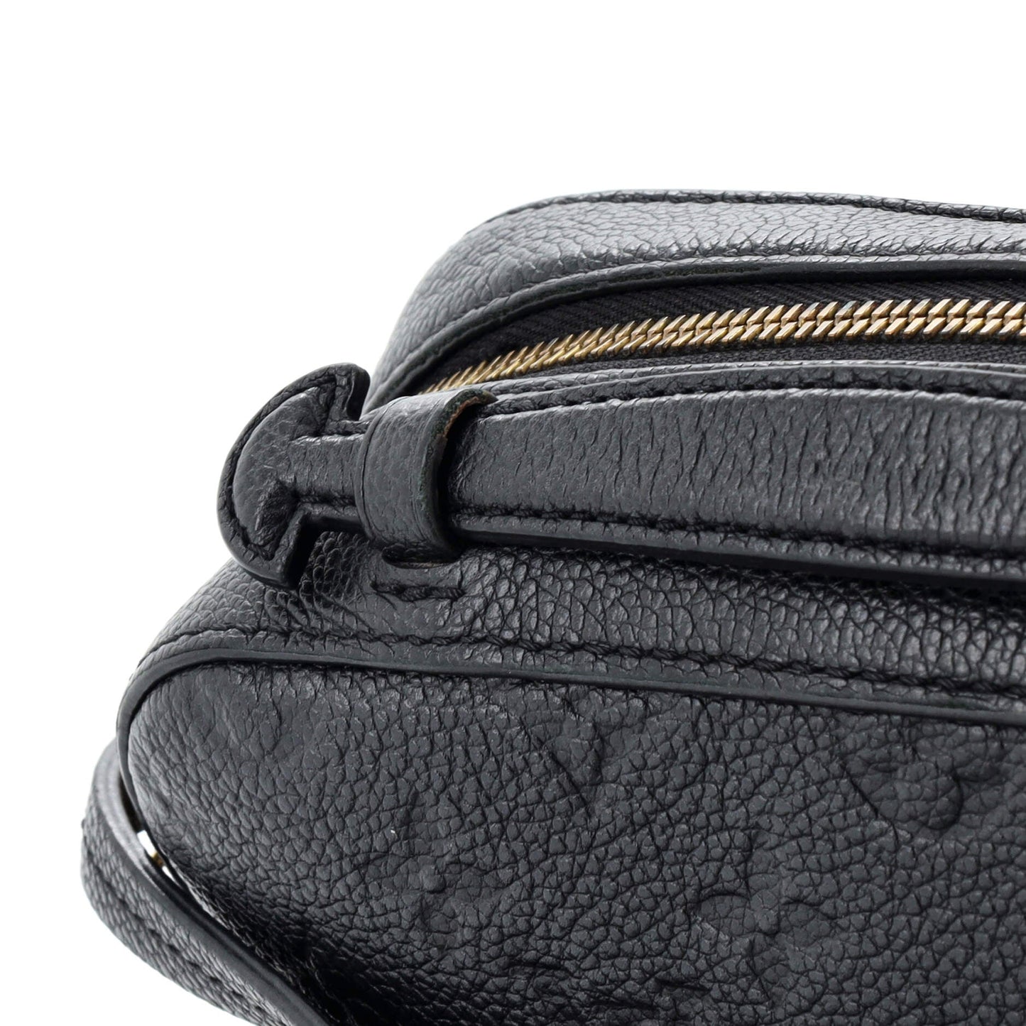 Louis Vuitton Saintonge Handbag Monogram Empreinte Leather