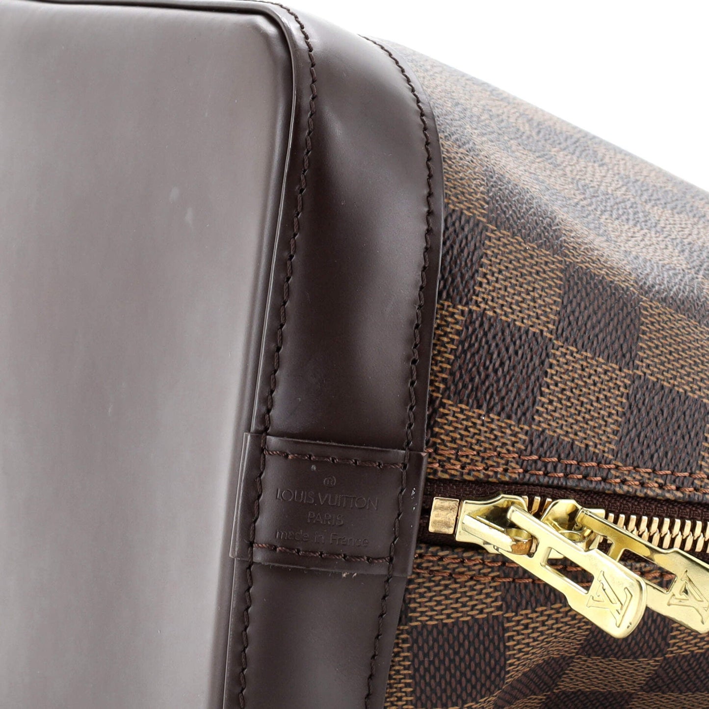 Louis Vuitton Vintage Alma Handbag Damier PM