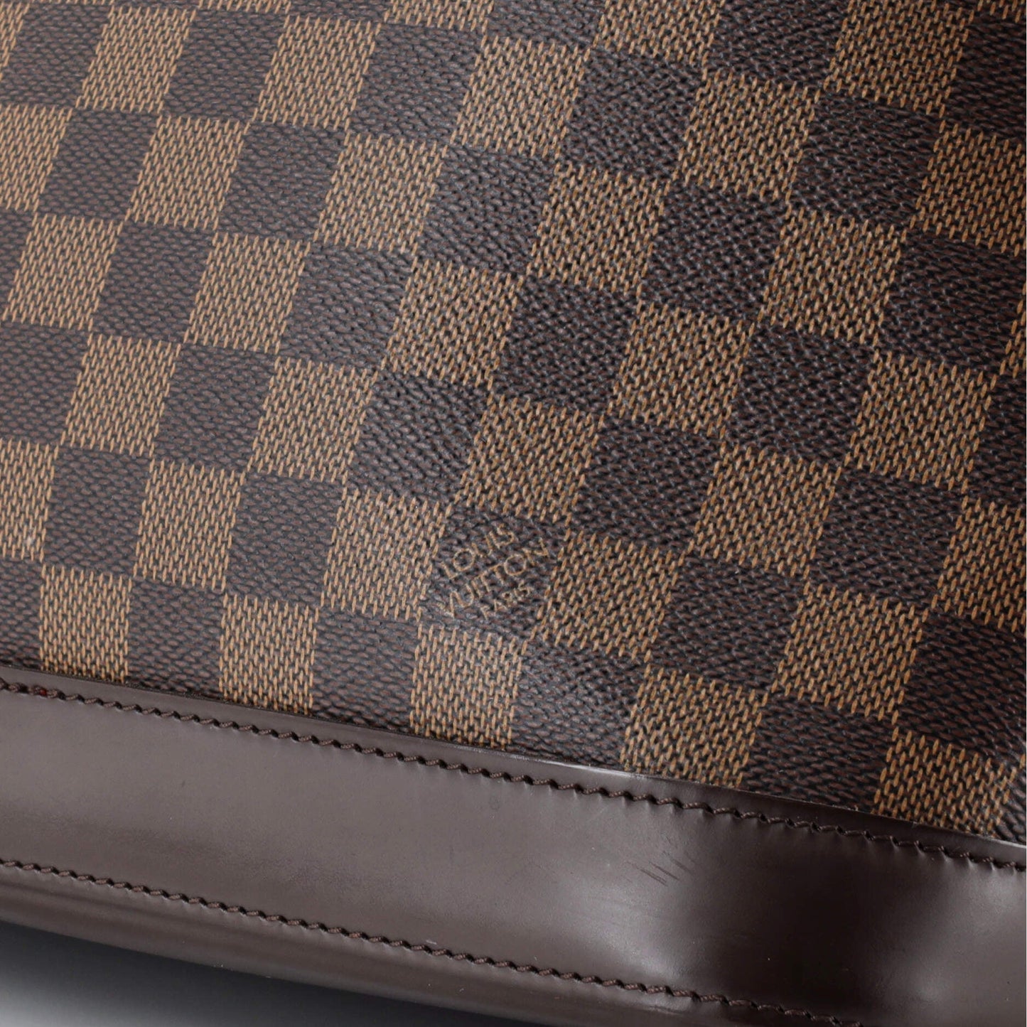 Louis Vuitton Vintage Alma Handbag Damier PM