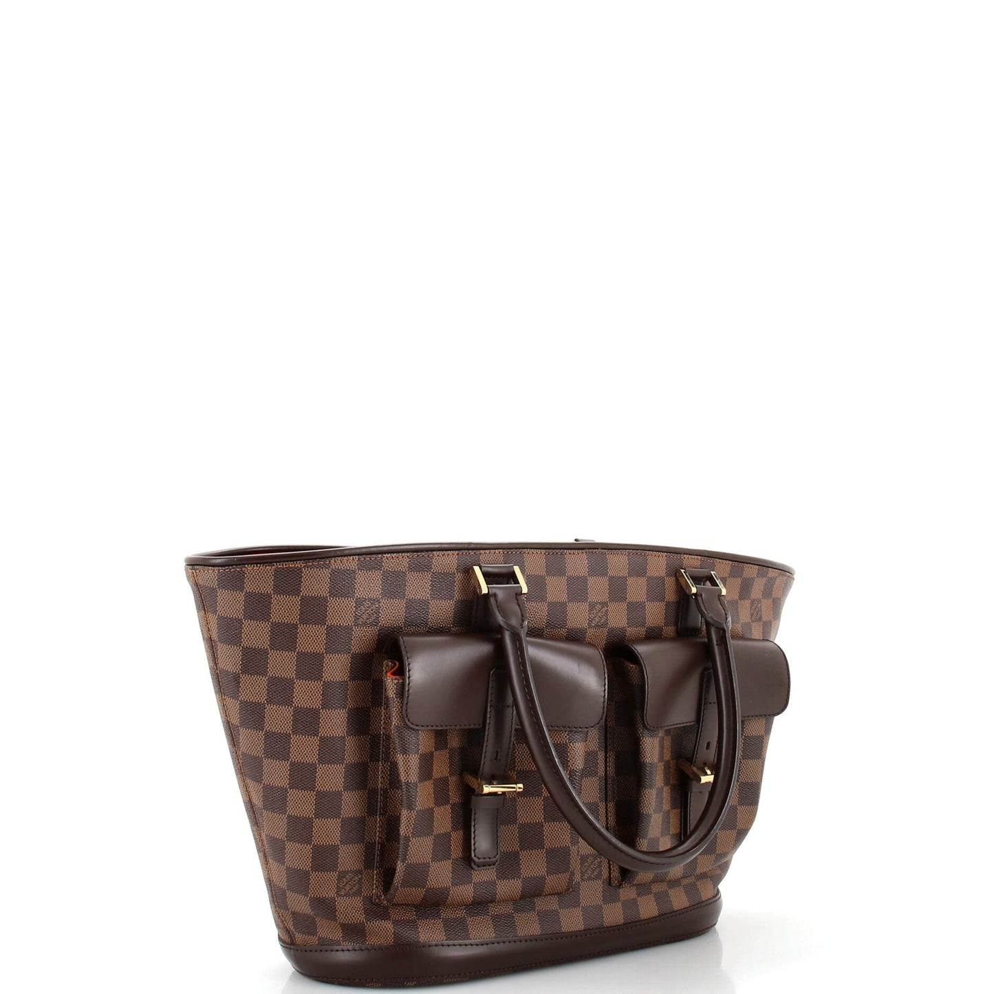 Louis Vuitton Manosque Handbag Damier GM