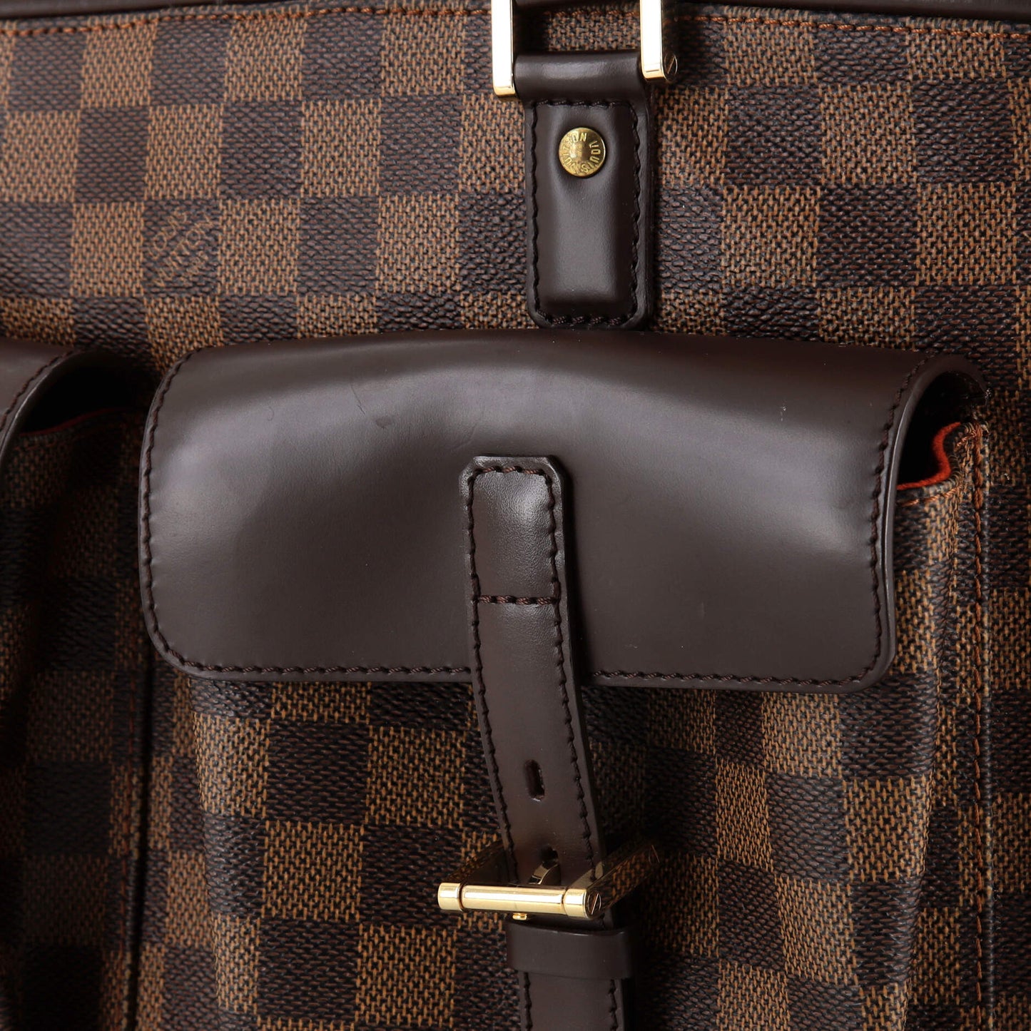 Louis Vuitton Manosque Handbag Damier GM