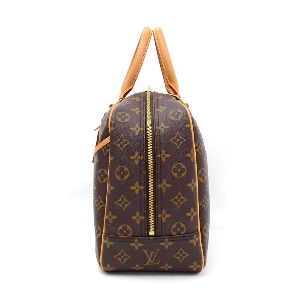 Louis Vuitto Deauville Monogram Canvas Handbag