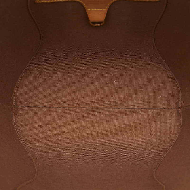 Louis Vuitton Monogram Ellipse MM Handbag M51126 Brown PVC Leather  Louis Vuitton