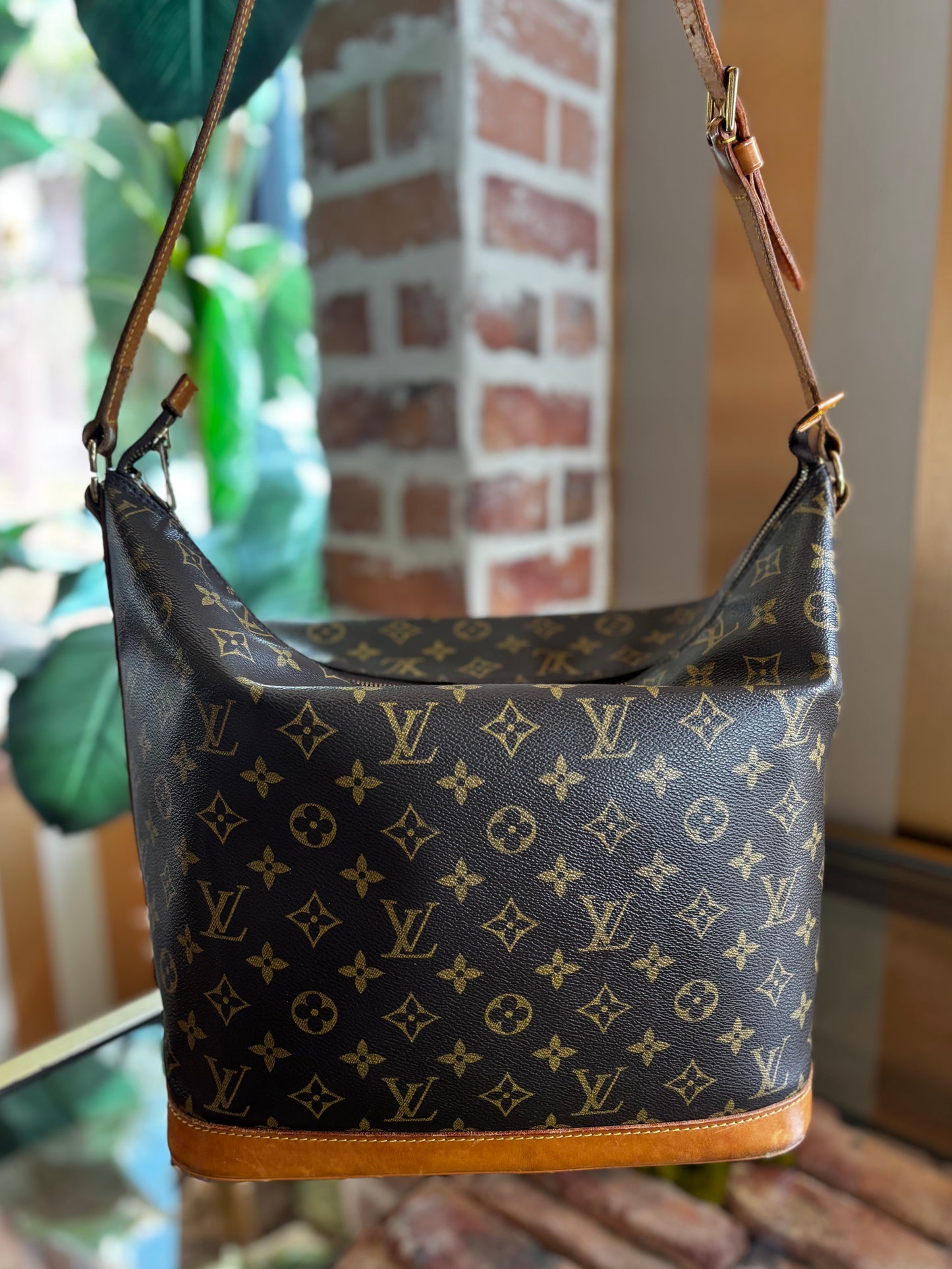 LOUIS VUITTON Monogram Amfar X Sharon Stone Shoulder Bag