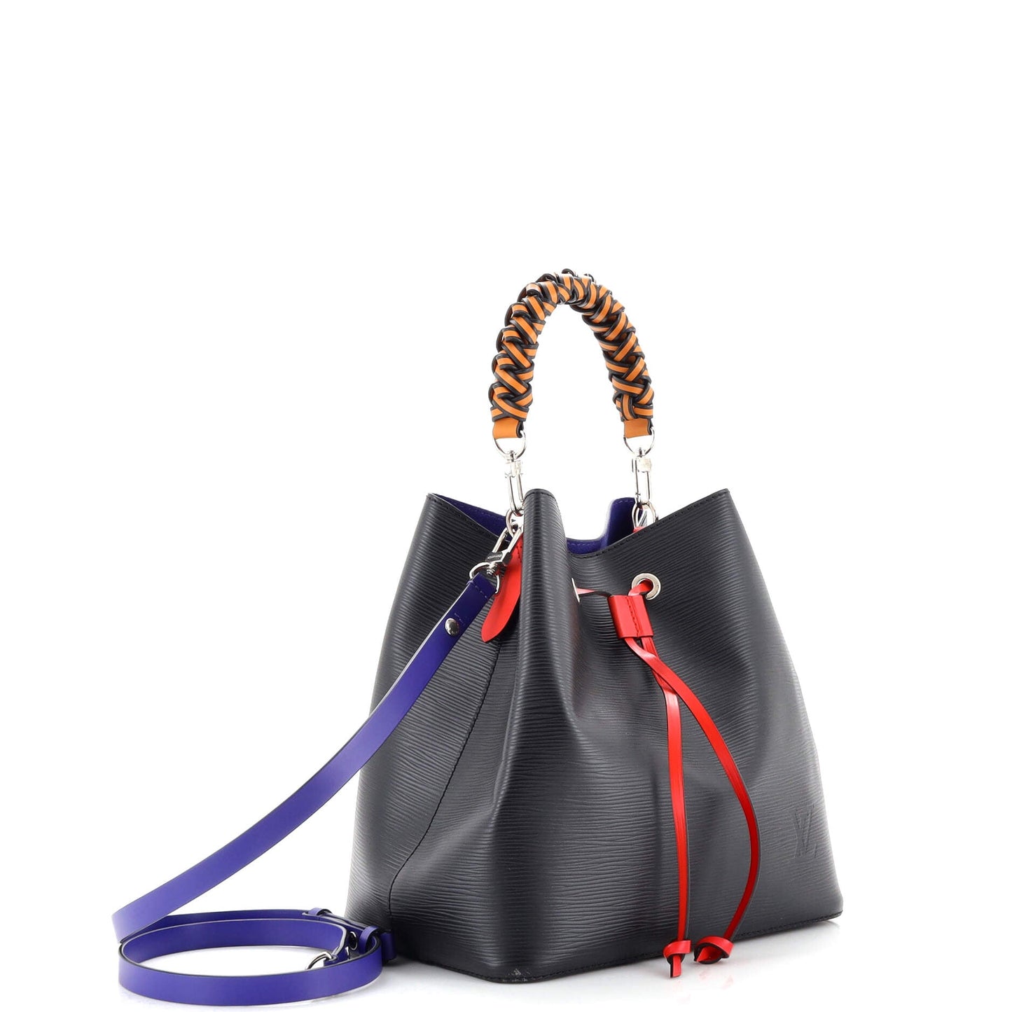Louis Vuitton Braided Handle NeoNoe Handbag Epi Leather MM