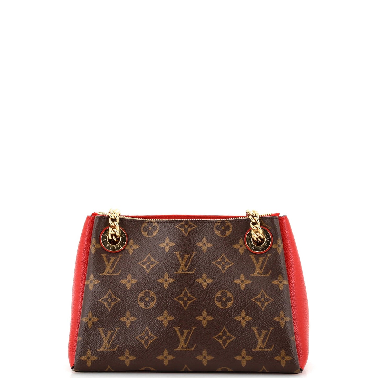 Louis Vuitton Surene Handbag Monogram Canvas with Leather BB