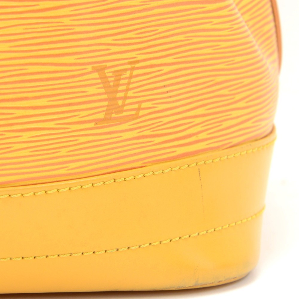Louis Vuitto Noe Yellow Epi Leather Large Bag