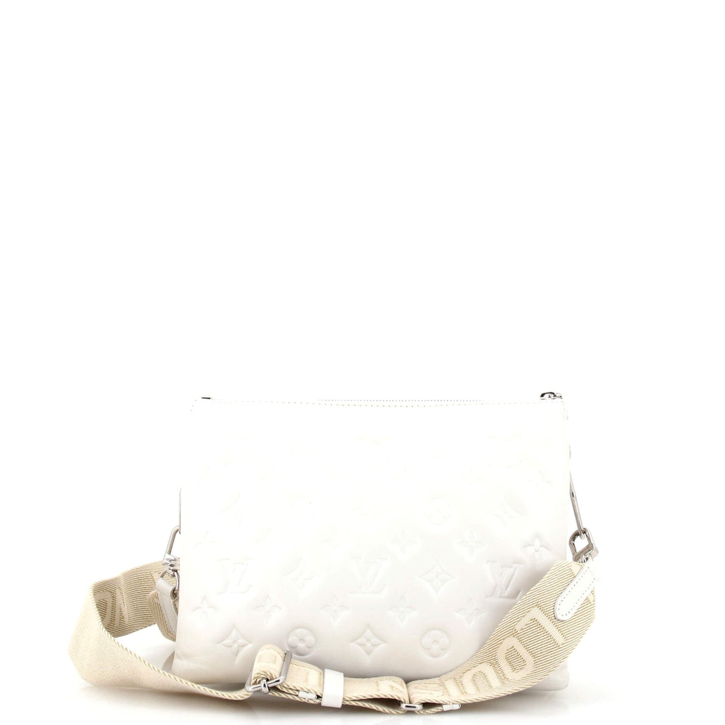 Louis Vuitton Coussin Bag Yayoi Kusama Infinity Dots Metal and Monogram Embossed Lambskin PM