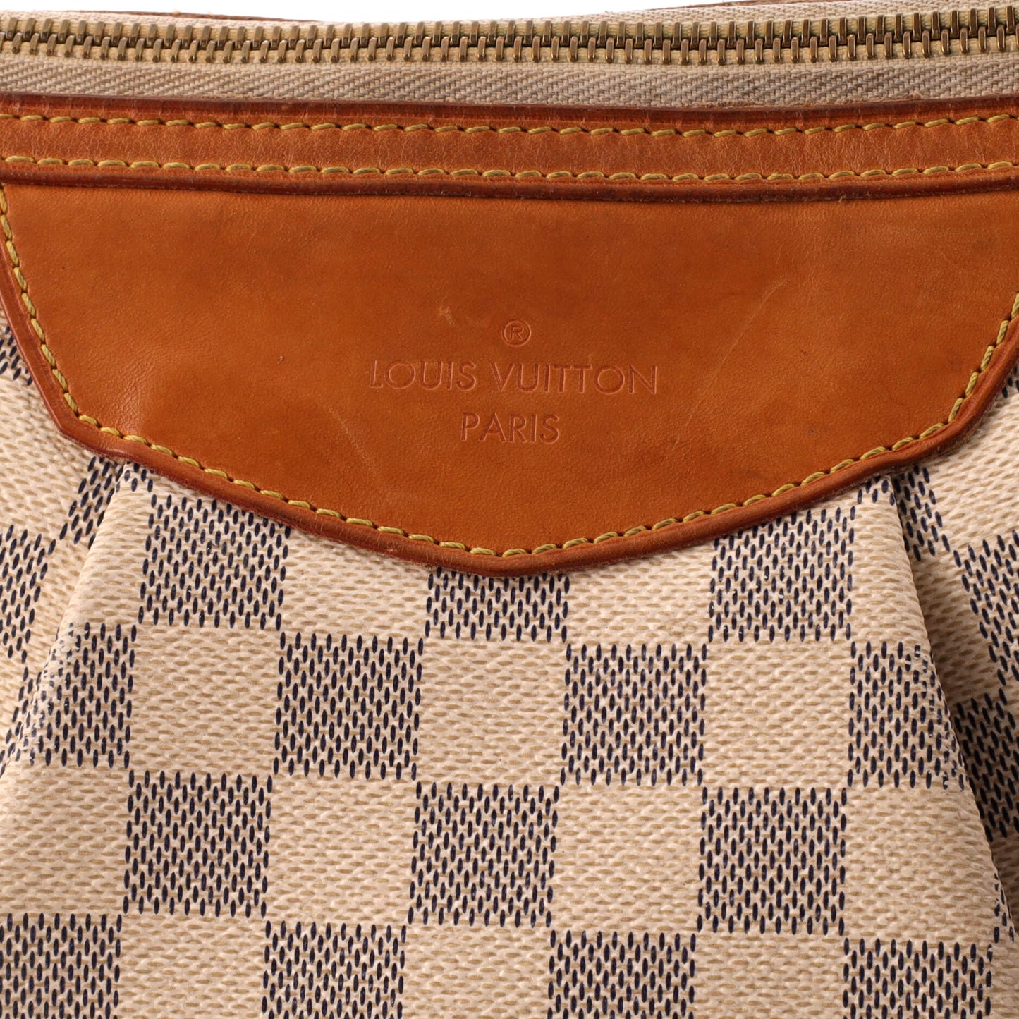 Louis Vuitton Siracusa Handbag Damier PM