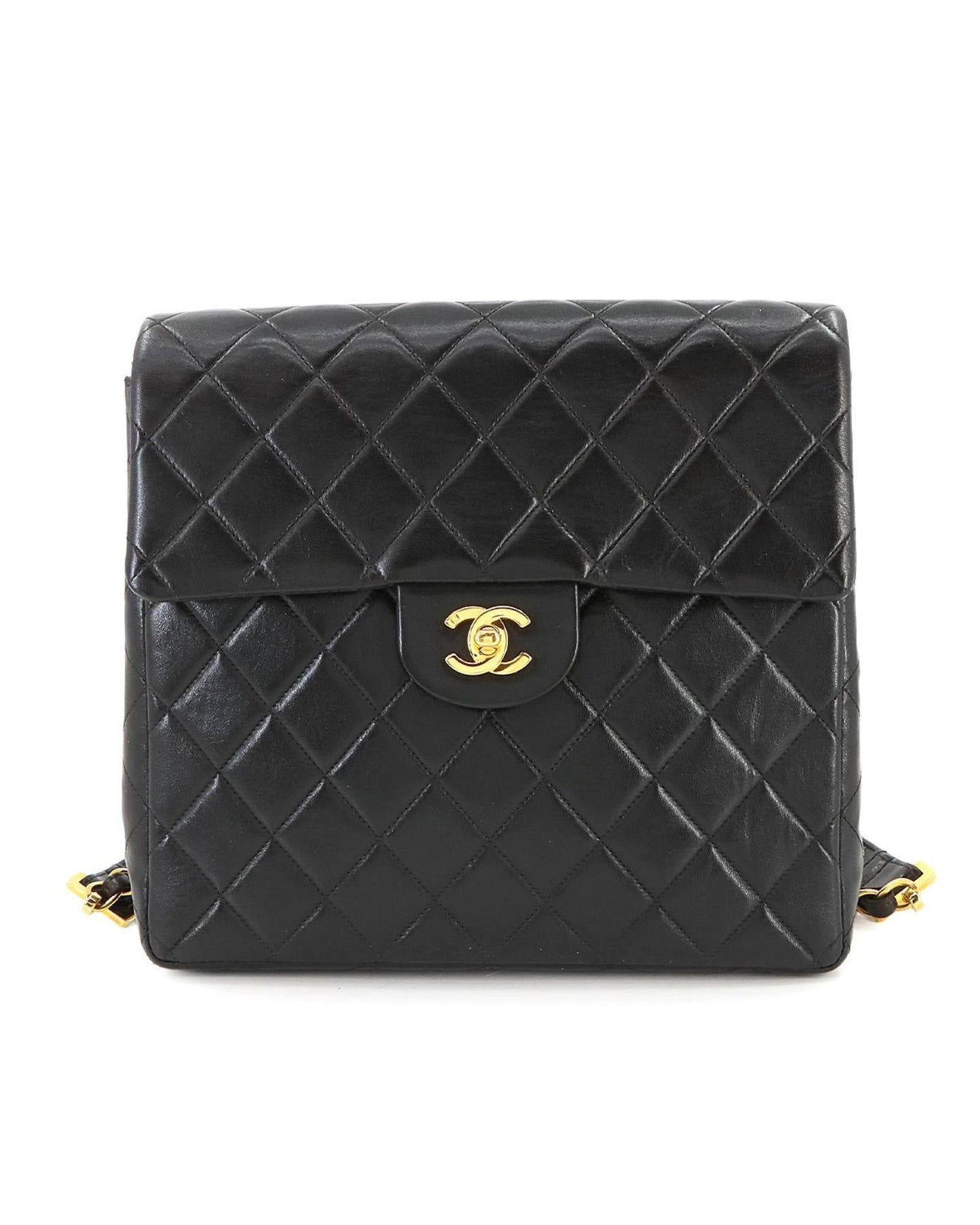 Chanel Leather Shoulder Bag with Dust Bag and  Card