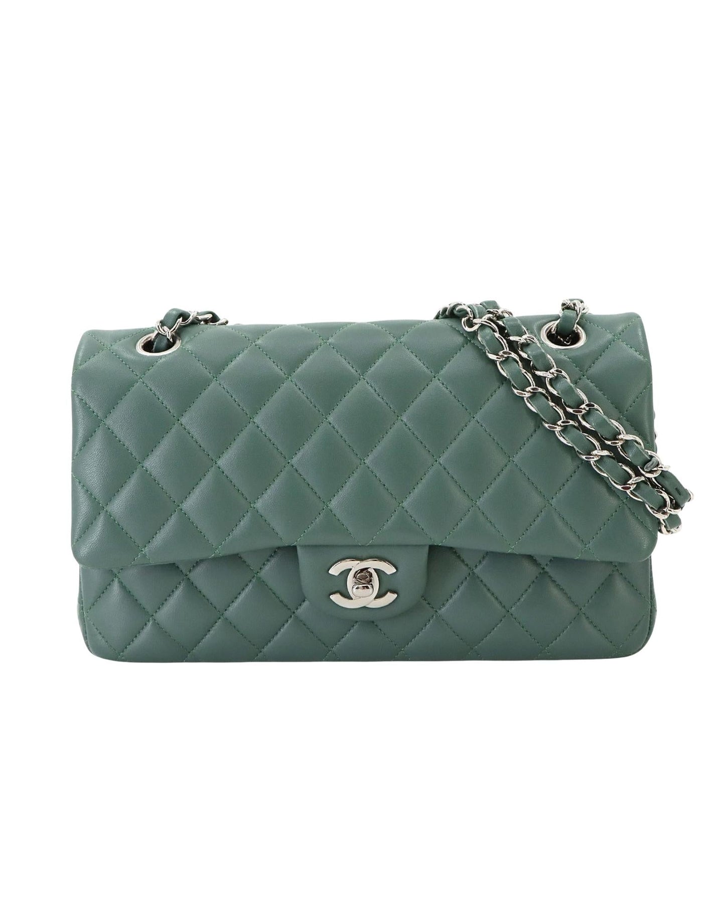 Chanel Timeless Leather Handbag with  Card