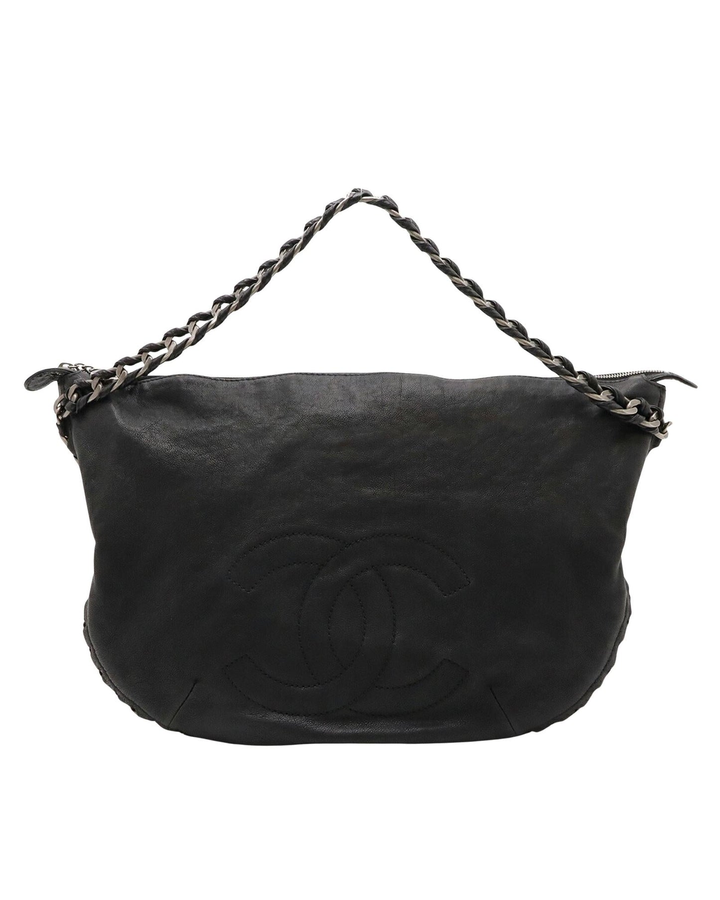 Chanel Leather Chain Shoulder Bag