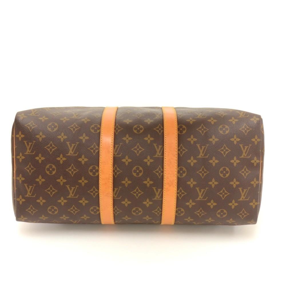 Louis Vuitto Keepall 45 Monogram Canvas Travel Bag