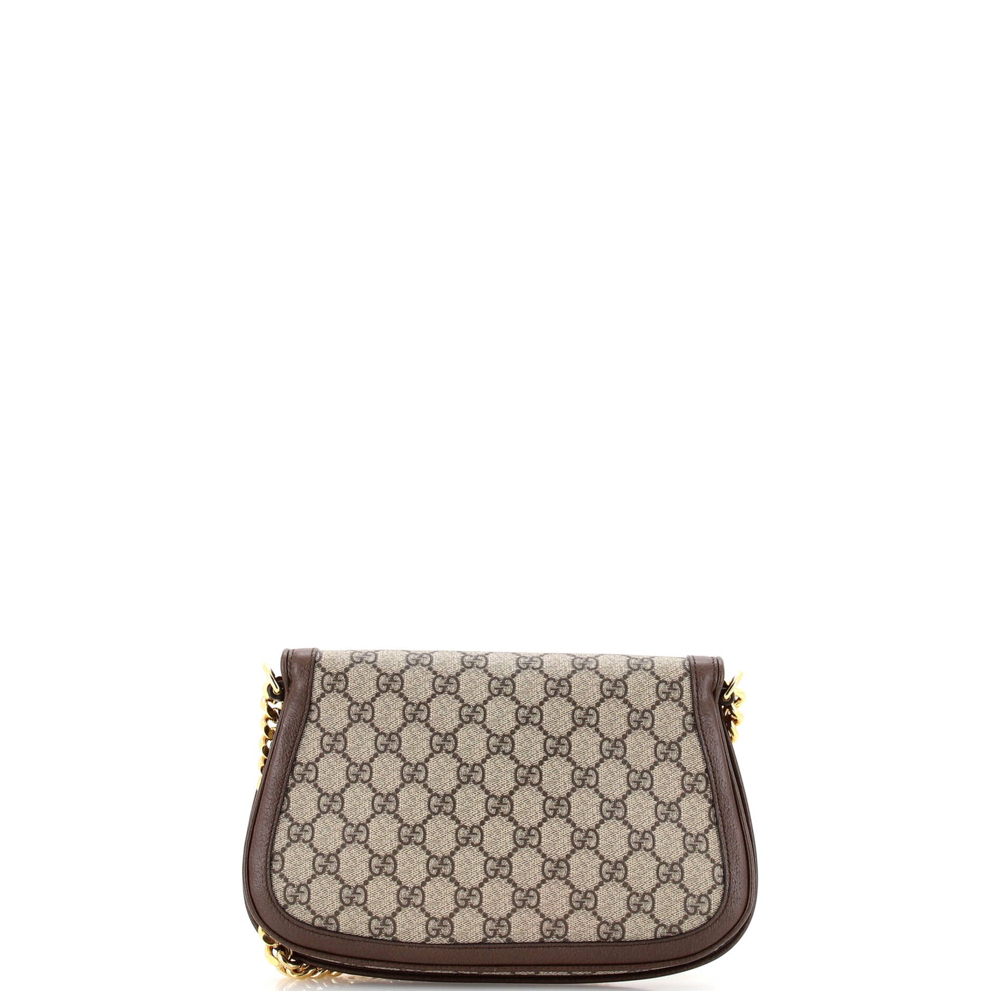 Blondie NM Chain Flap Bag GG Coated Canvas Small