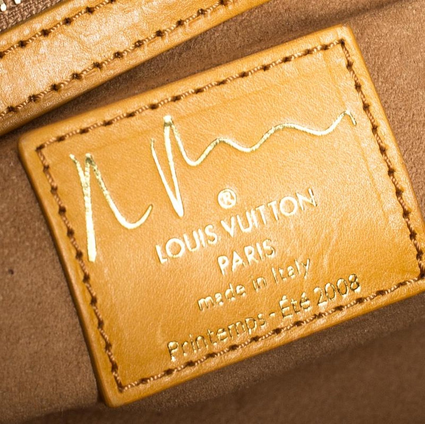 Louis Vuitton Jamais Bag Aquarelle By Richard Prince