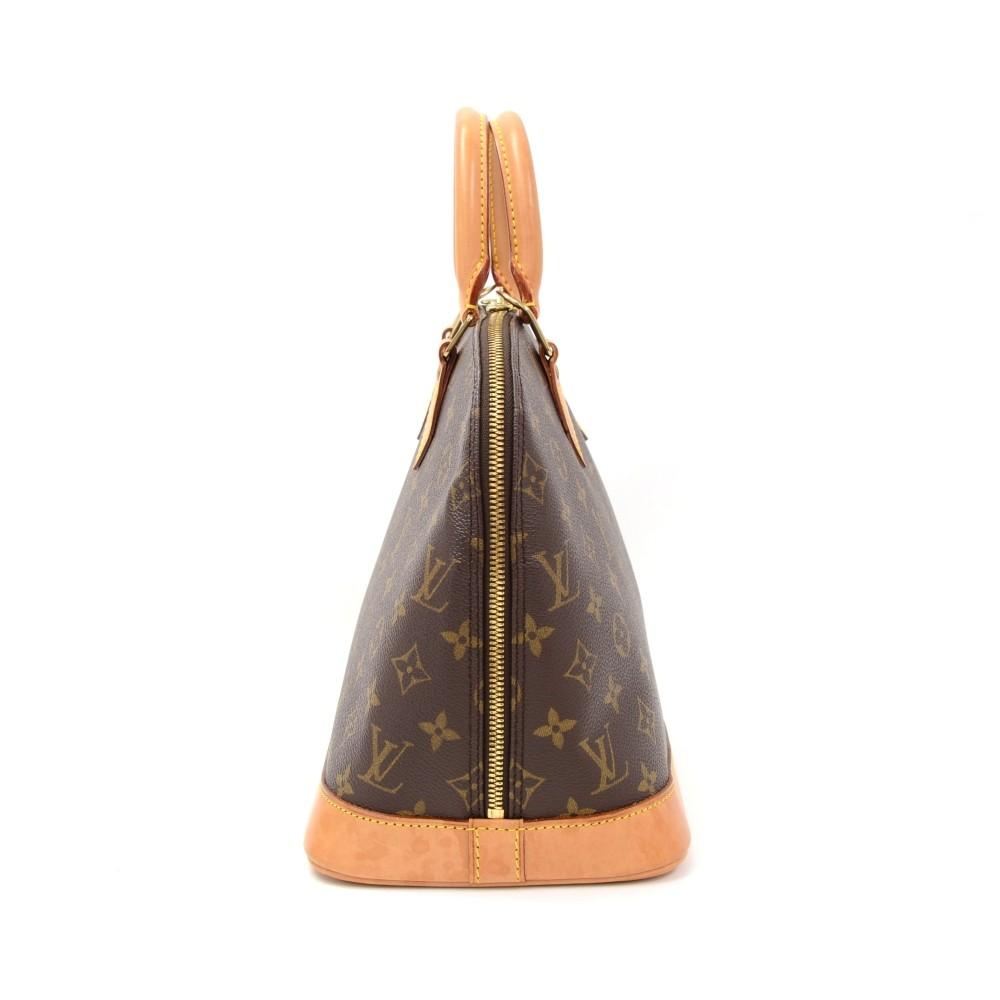 Louis Vuitto Alma Monogram Canvas Handbag
