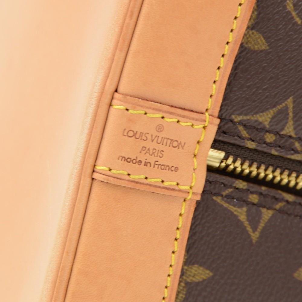 Louis Vuitto Alma Monogram Canvas Handbag