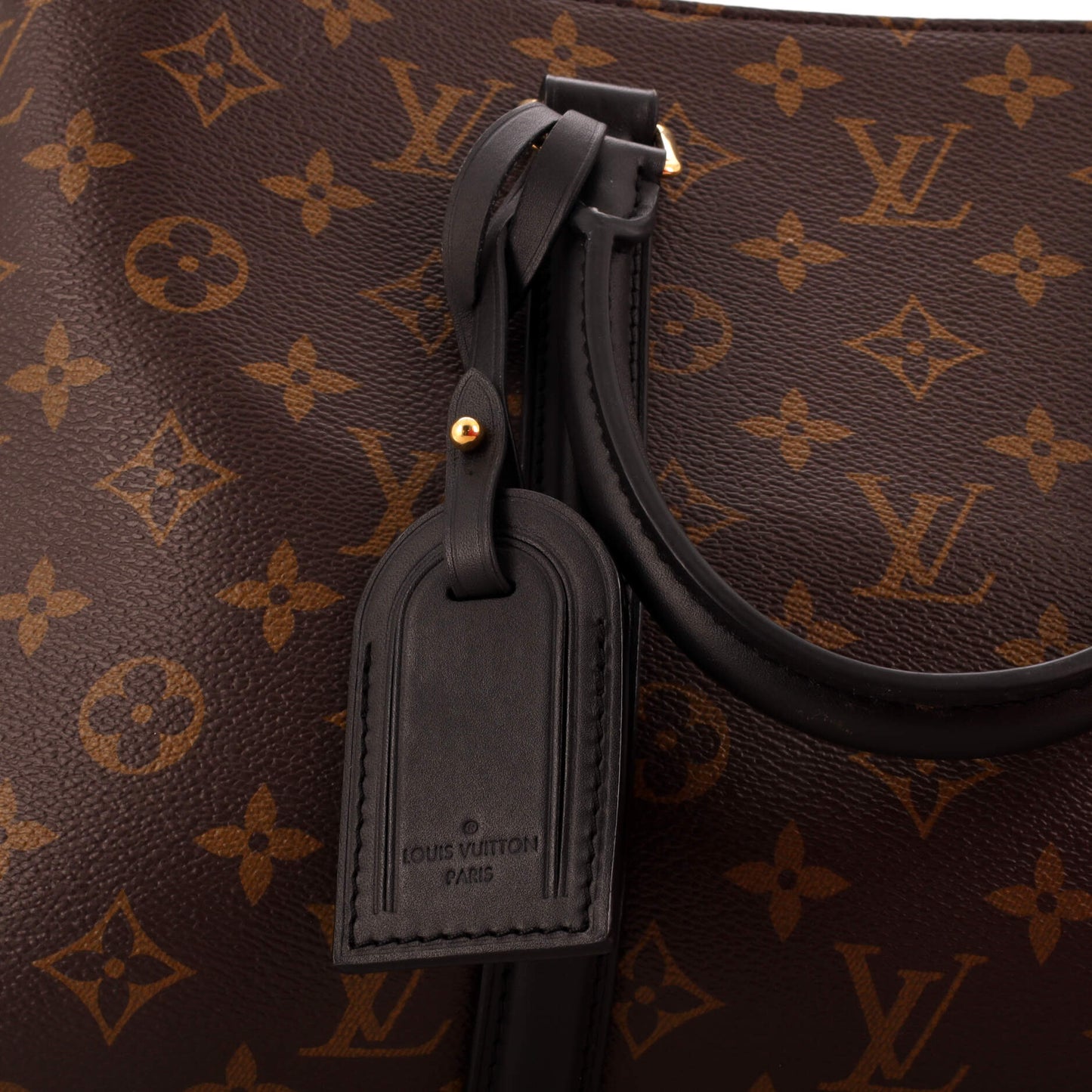 Louis Vuitton Soufflot Tote Monogram Canvas with Leather MM