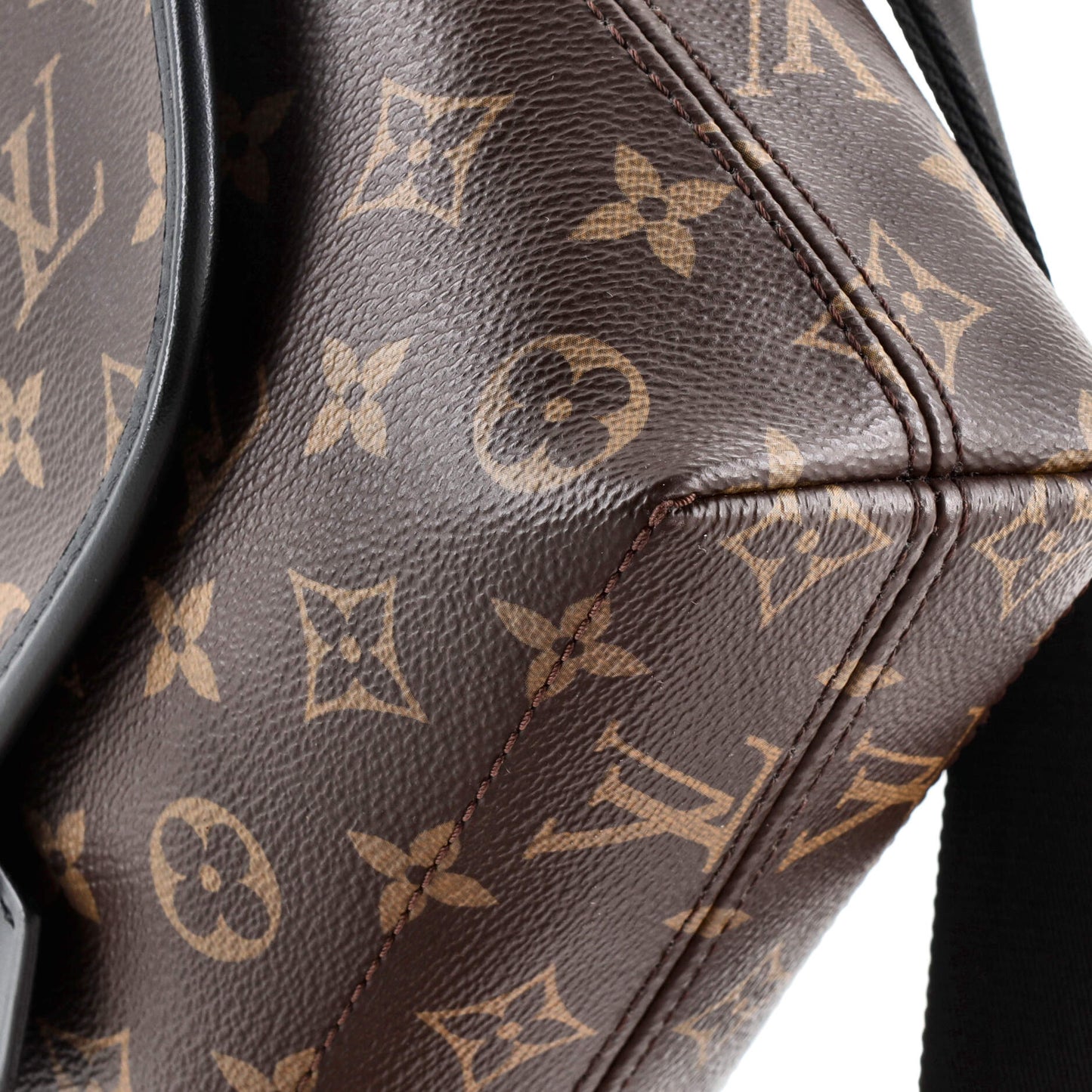 Louis Vuitton Magnetic Messenger Bag Macassar Monogram Canvas