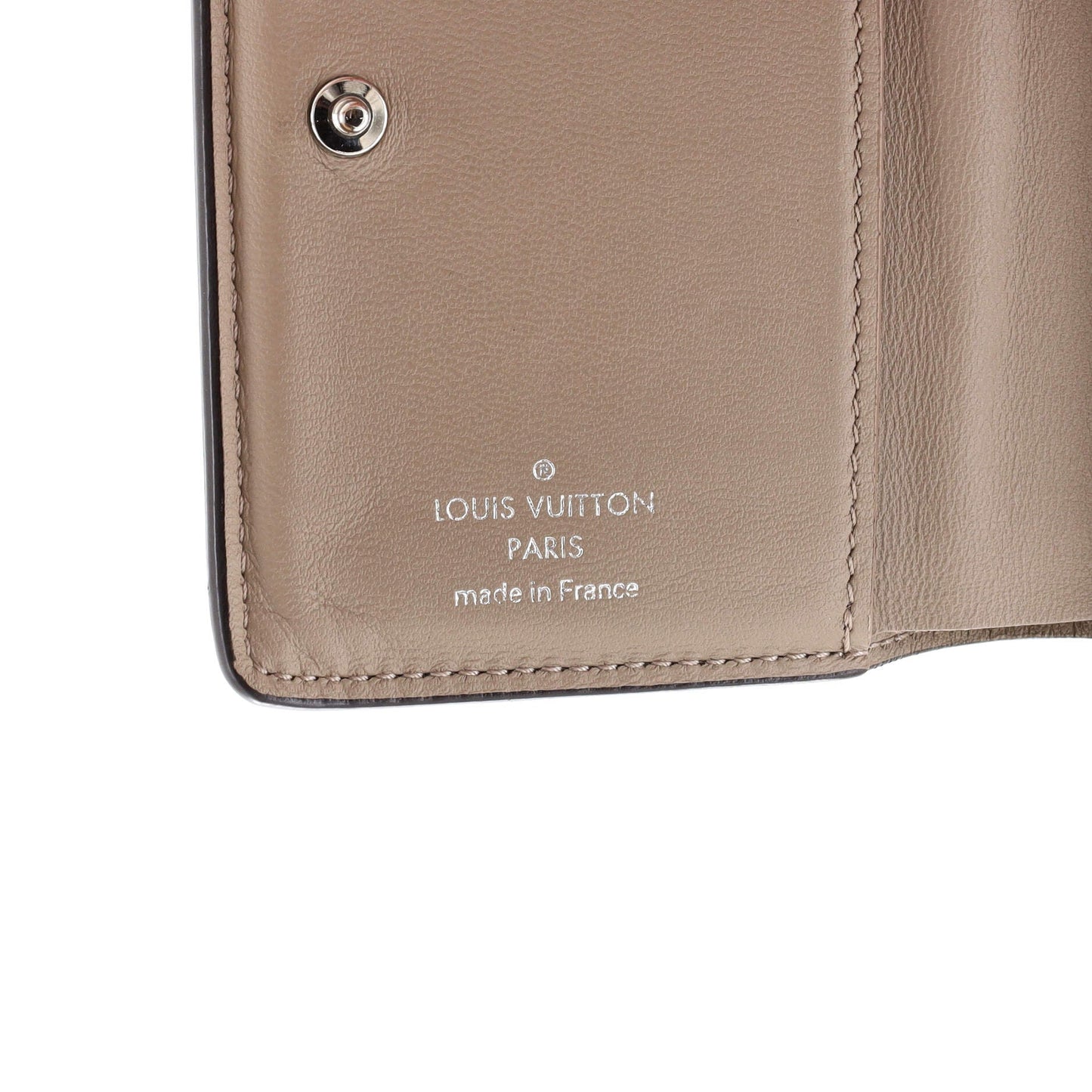 Louis Vuitton Clea Wallet Mahina Leather