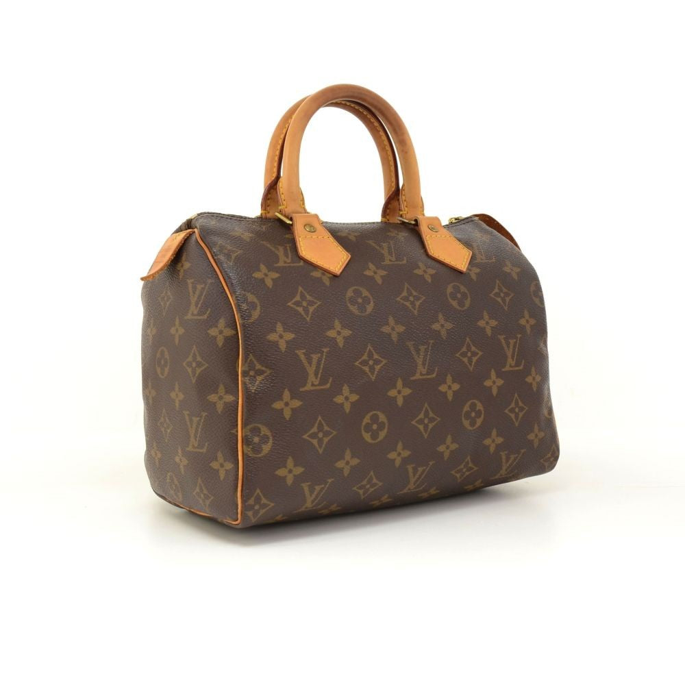 Louis Vuitto Speedy 25 Monogram Canvas Handbag