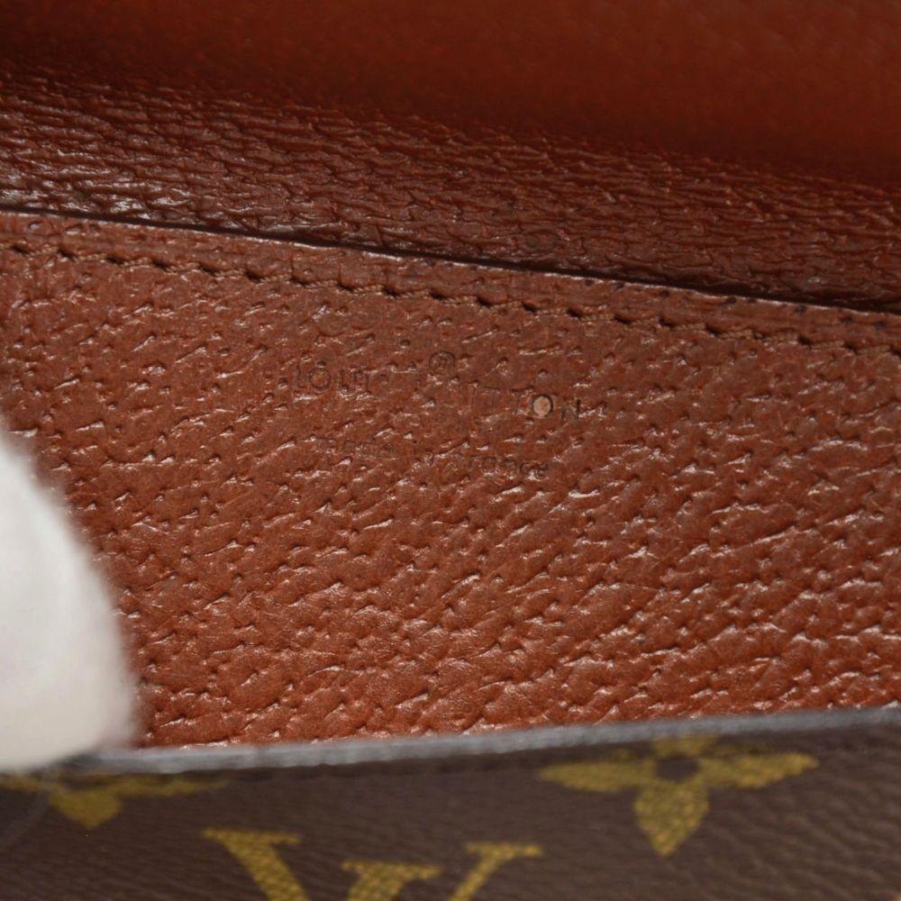 Louis Vuitto Pochette Double Rabat Monogram Canvas 2-Way Bag