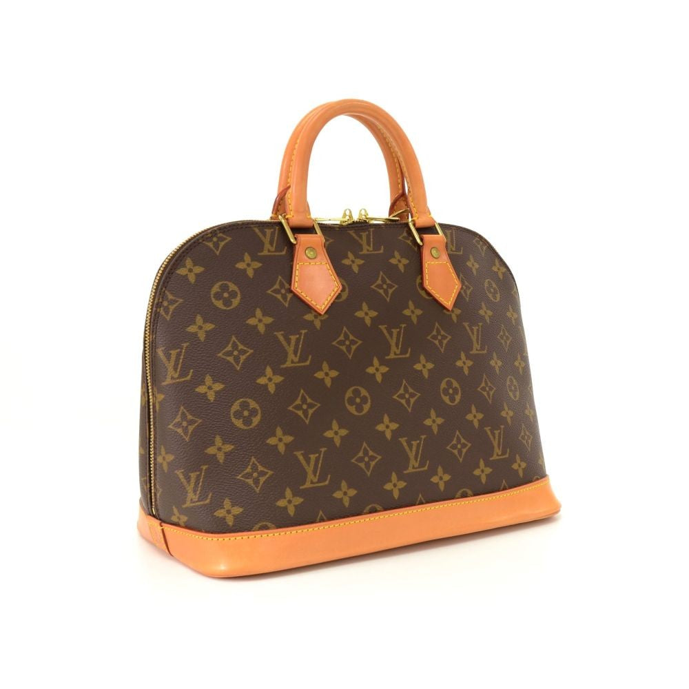Louis Vuitto Alma Monogram Canvas Handbag