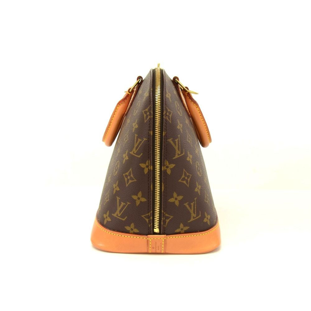 Louis Vuitto Alma Monogram Canvas Handbag