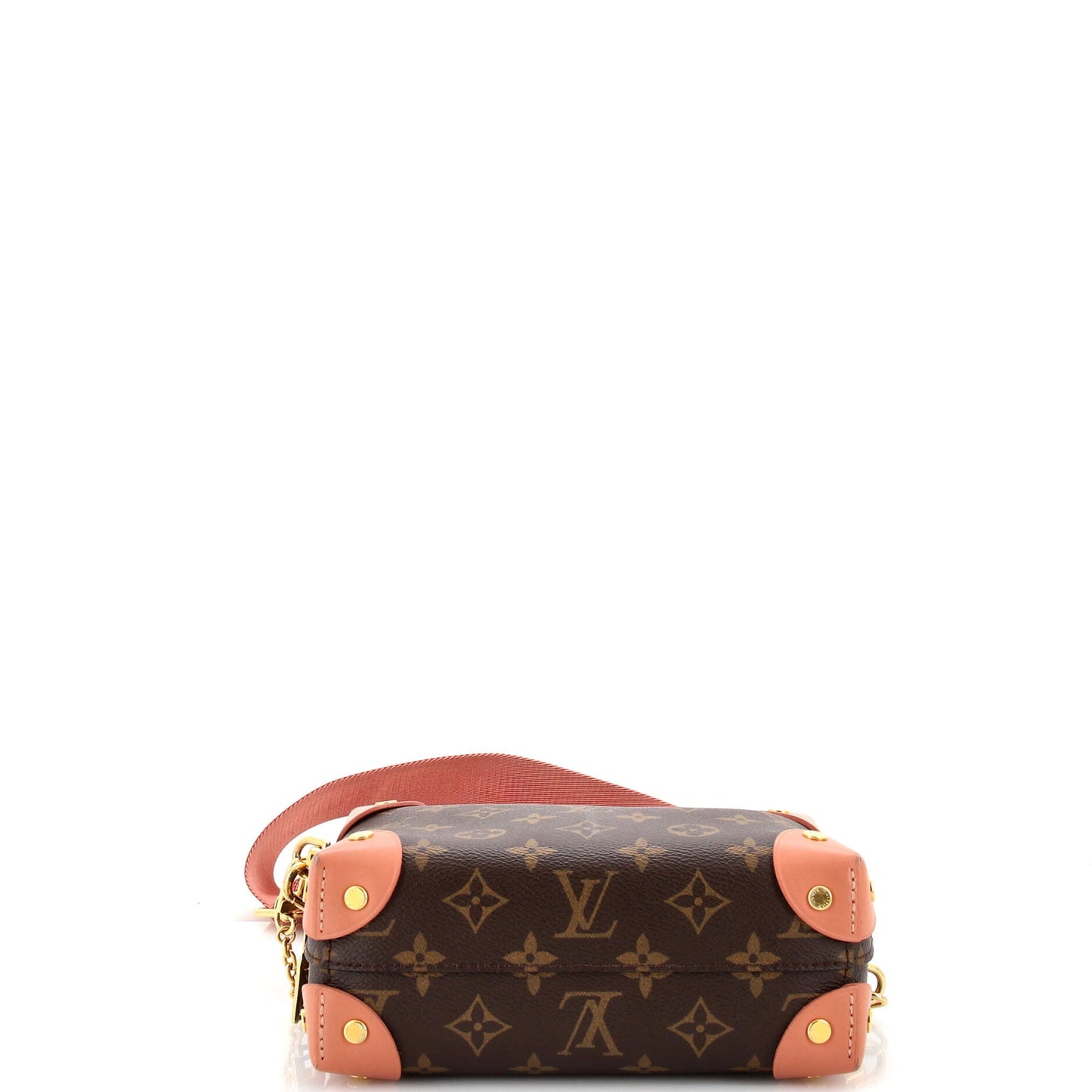 Louis Vuitton Petite Malle Souple Handbag Monogram Canvas