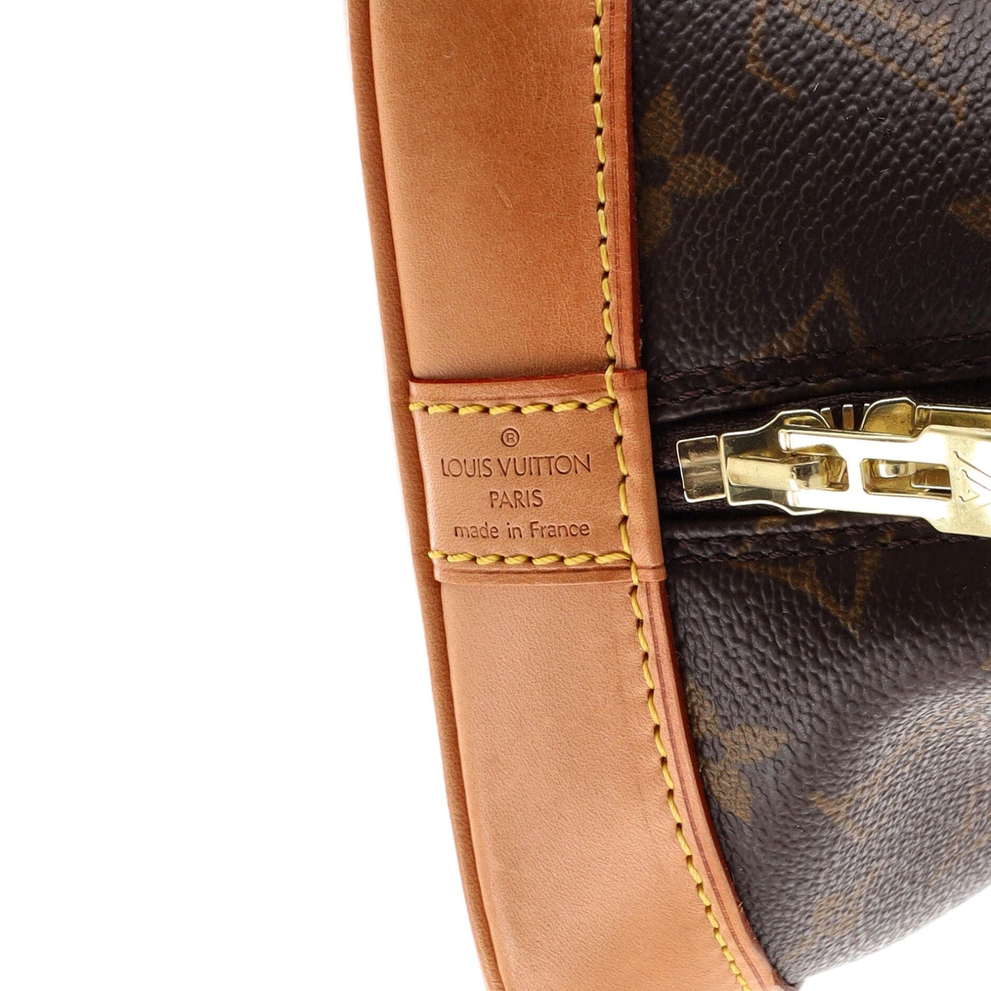 Louis Vuitton Vintage Alma Handbag Monogram Canvas PM