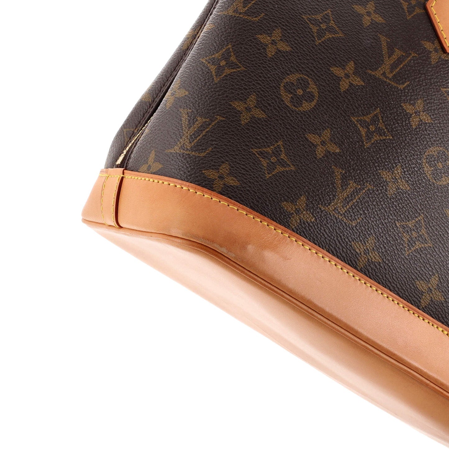 Louis Vuitton Vintage Alma Handbag Monogram Canvas PM