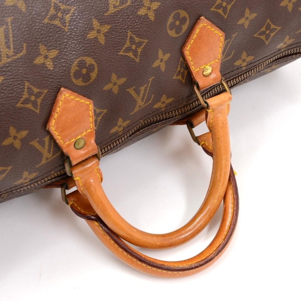 Louis Vuitto Speedy 40 Monogram Canvas Handbag