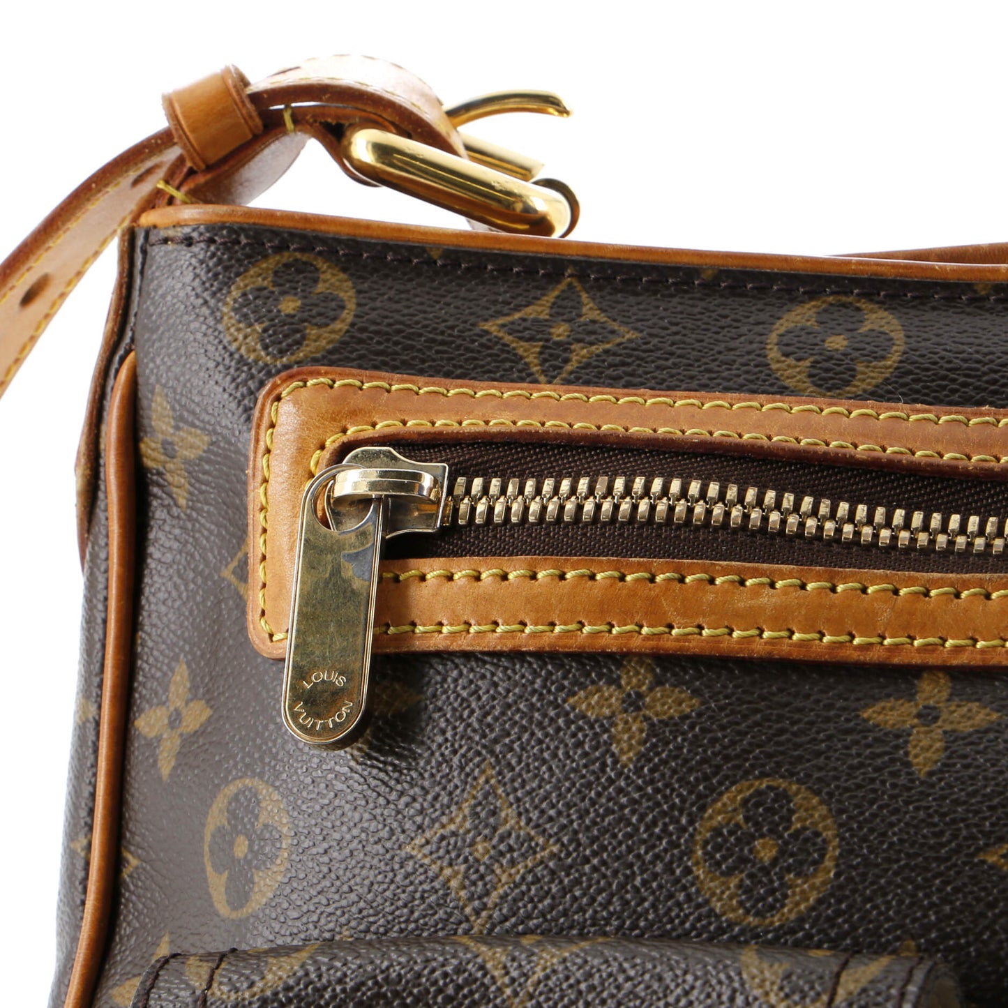 Louis Vuitton Hudson Handbag Monogram Canvas GM