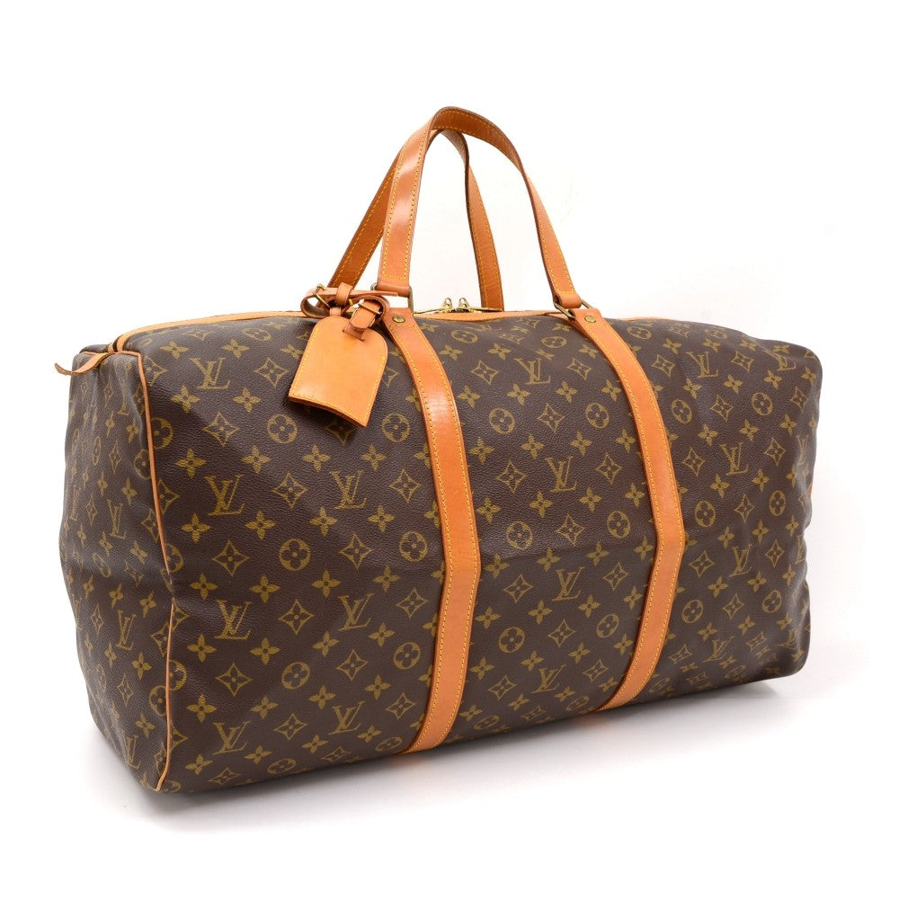 Louis Vuitto Sac Souple 55 Monogram Canvas Travel Bag