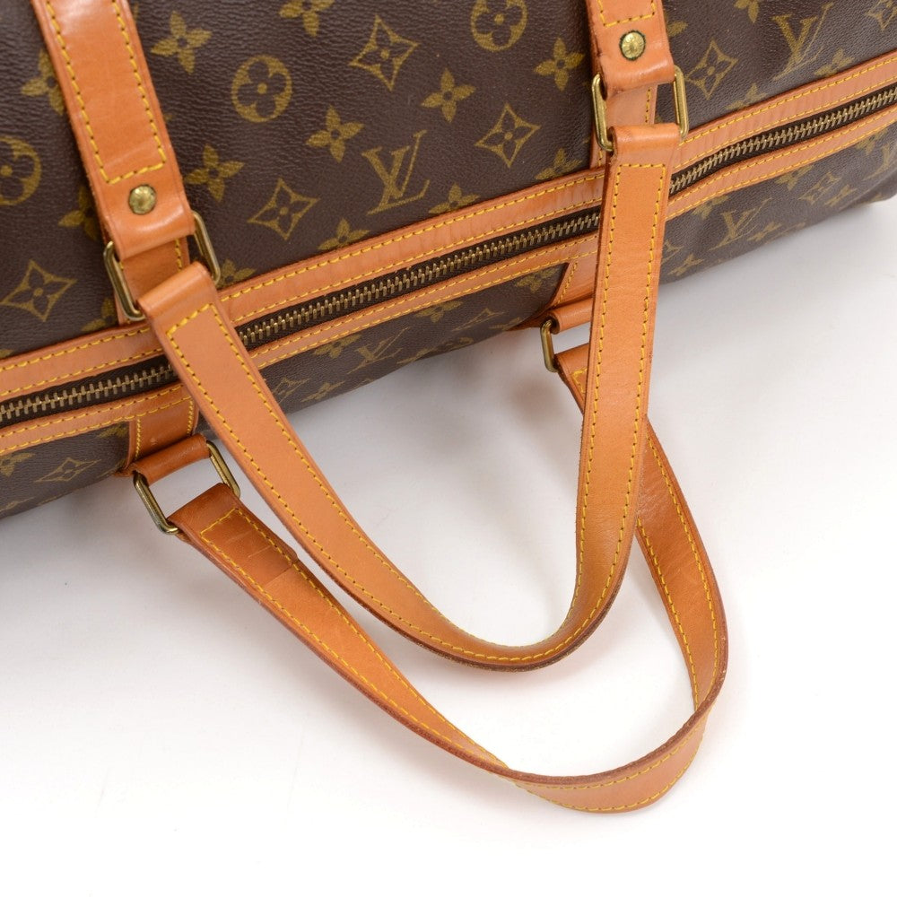 Louis Vuitto Sac Souple 55 Monogram Canvas Travel Bag