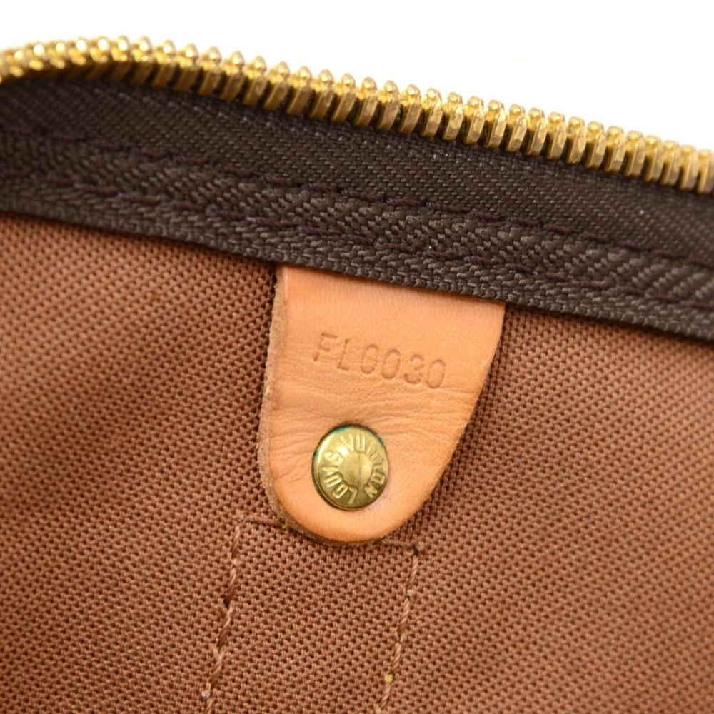 Louis Vuitto Keepall 50 Monogram Canvas Travel Bag