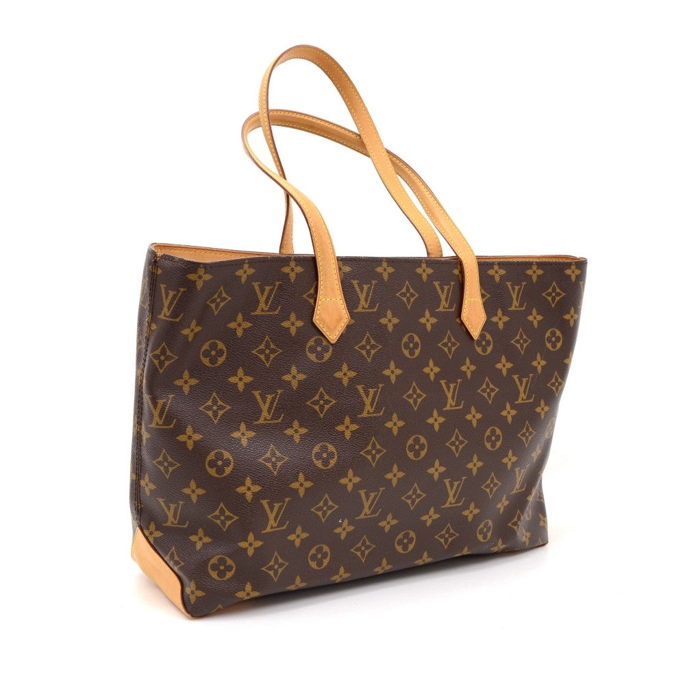 Louis Vuitto Wilshire MM Monogram Canvas Handbag