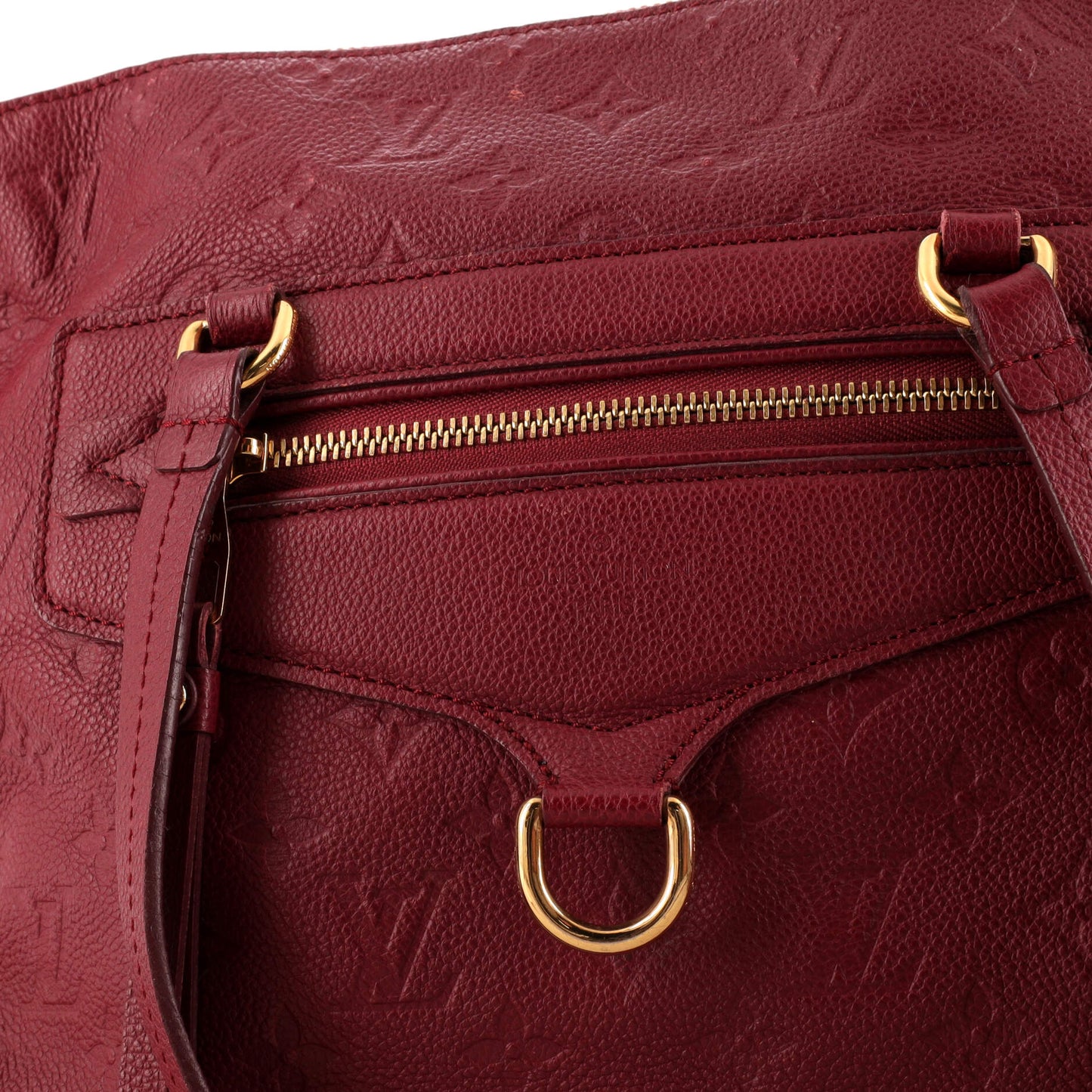 Louis Vuitton Lumineuse Handbag Monogram Empreinte Leather PM