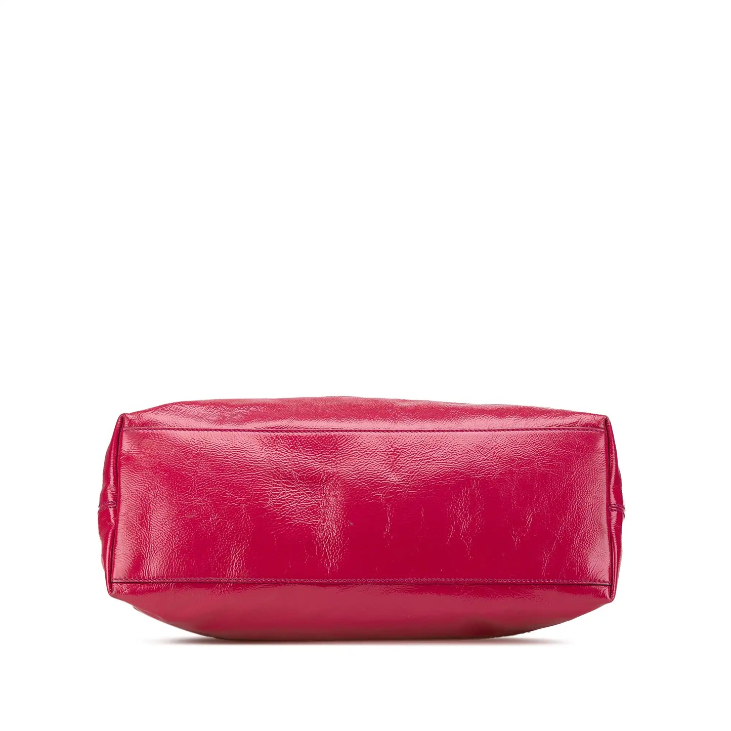 GLM-- Soho Chain Tote Medium Pink Patent Leather