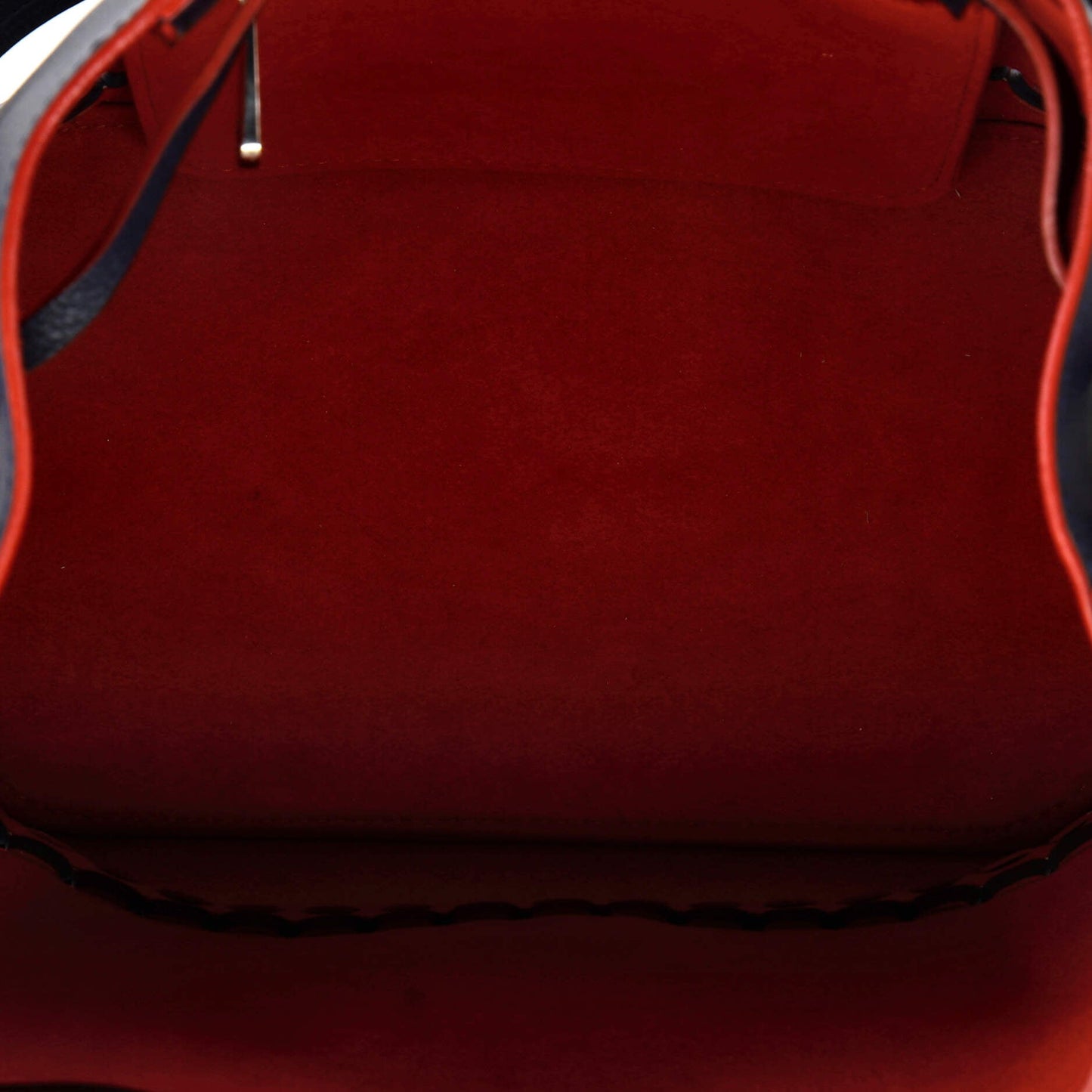 Louis Vuitton Lockme Bucket Bag Braided Leather