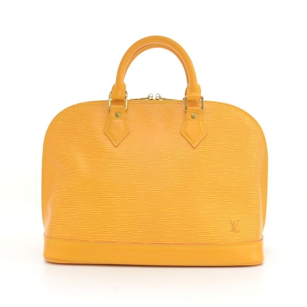 Louis Vuitto Alma Epi Leather Handbag