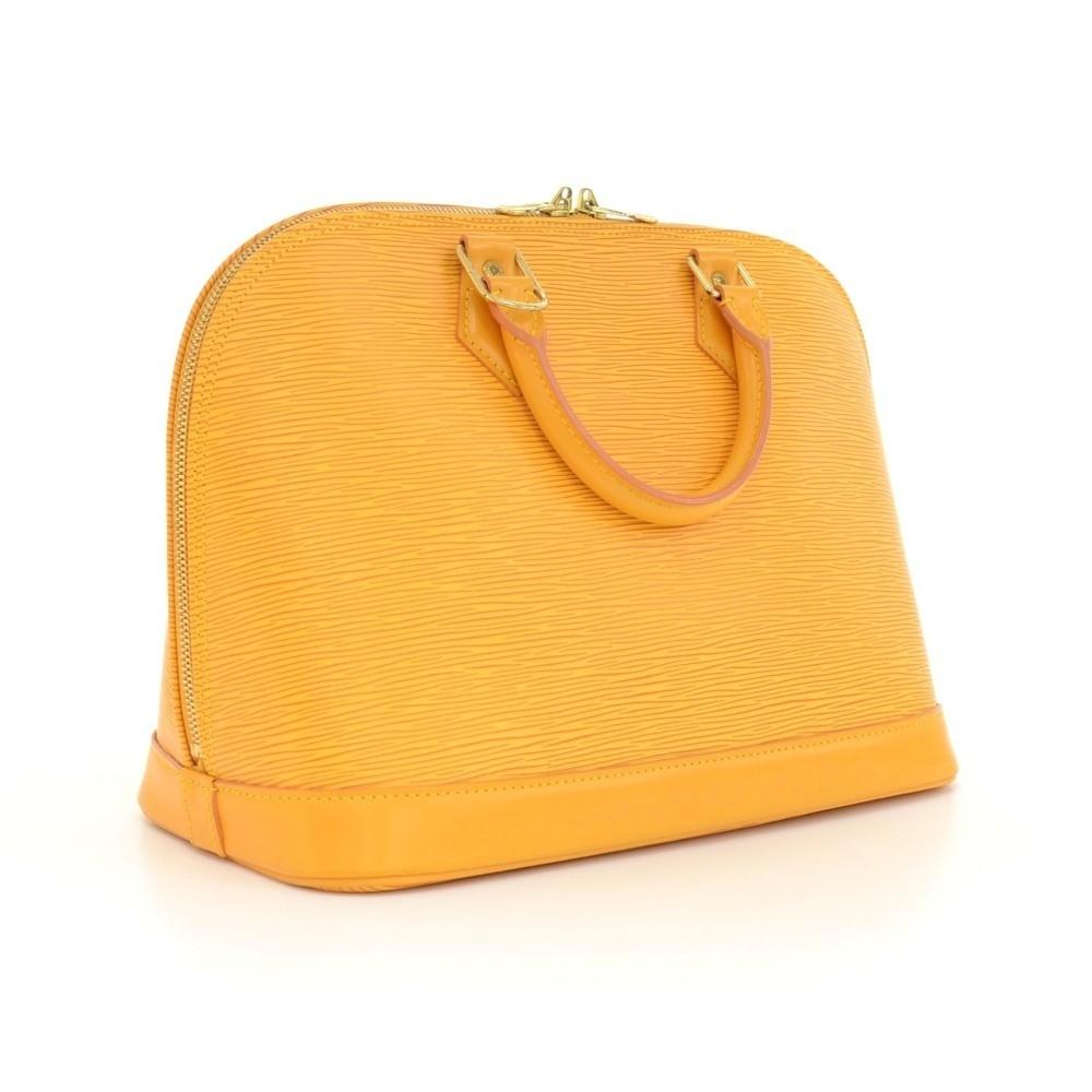 Louis Vuitto Alma Epi Leather Handbag