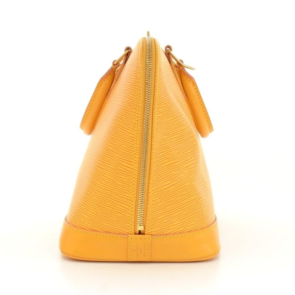 Louis Vuitto Alma Epi Leather Handbag