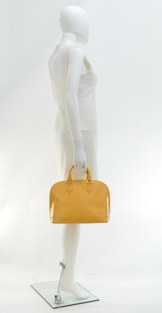 Louis Vuitto Alma Epi Leather Handbag