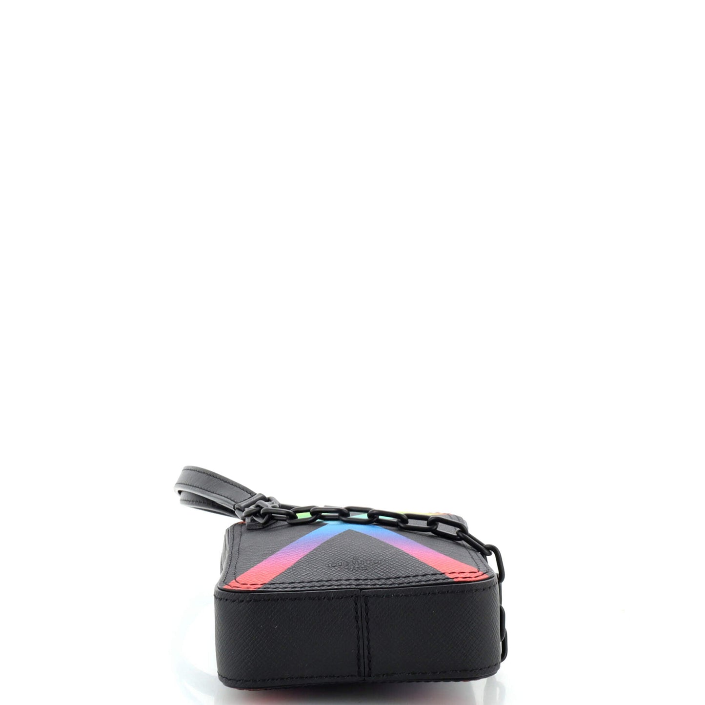 Louis Vuitton Danube Messenger Bag Rainbow Taiga Leather
