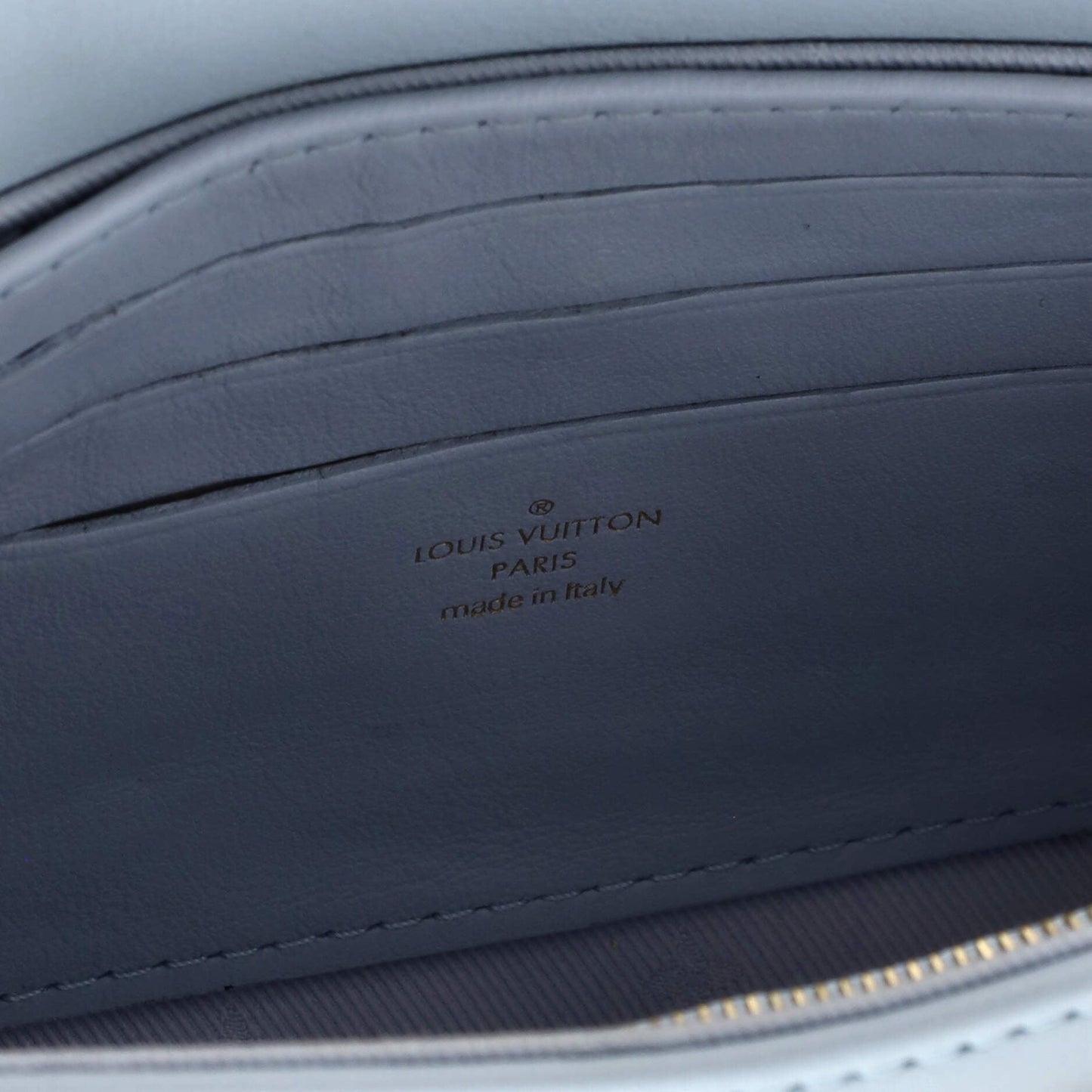 Louis Vuitton Wallet on Strap Bubblegram Leather